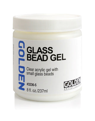 Golden Glass Bead Gel