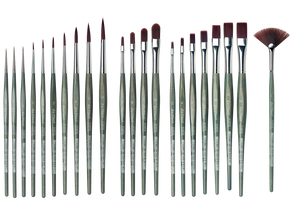 Da Vinci FORTE Series 365 Synthetic Filbert Brushes