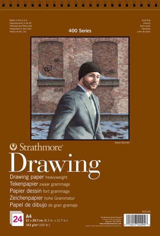 Strathmore 400 Series Heavyweight Drawing Pad - 163gsm