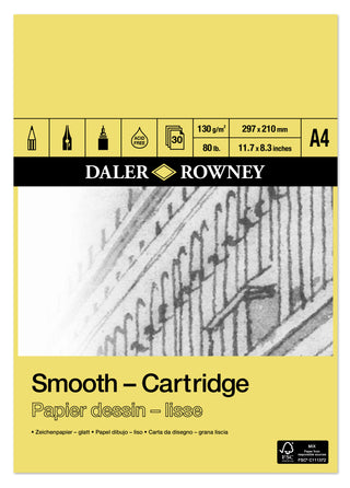Daler Rowney Smooth Cartridge Pad