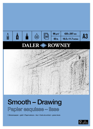 Daler Rowney Smooth Drawing Pad
