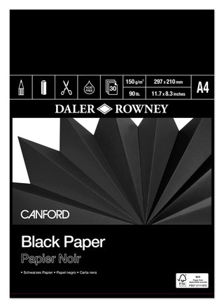 Canford Black Paper Pad