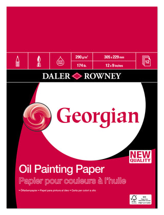 Georgian Oil Painting Paper Pads