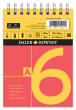 Load image into Gallery viewer, Daler Rowney Red &amp; Yellow Smooth Cartridge Spiral Pad
