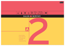 Load image into Gallery viewer, Daler Rowney Red &amp; Yellow Smooth Cartridge Pad
