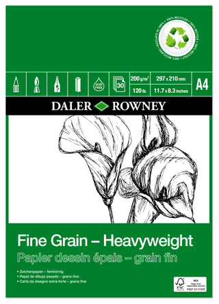 Daler Rowney Fine Grain Eco Heavyweight Pad