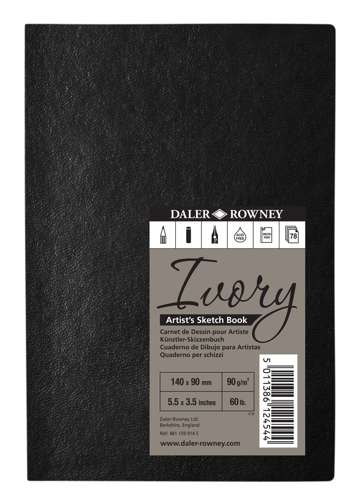 Daler Rowney Simply Pocket Sketchbook (Soft Cover) by Daler Rowney