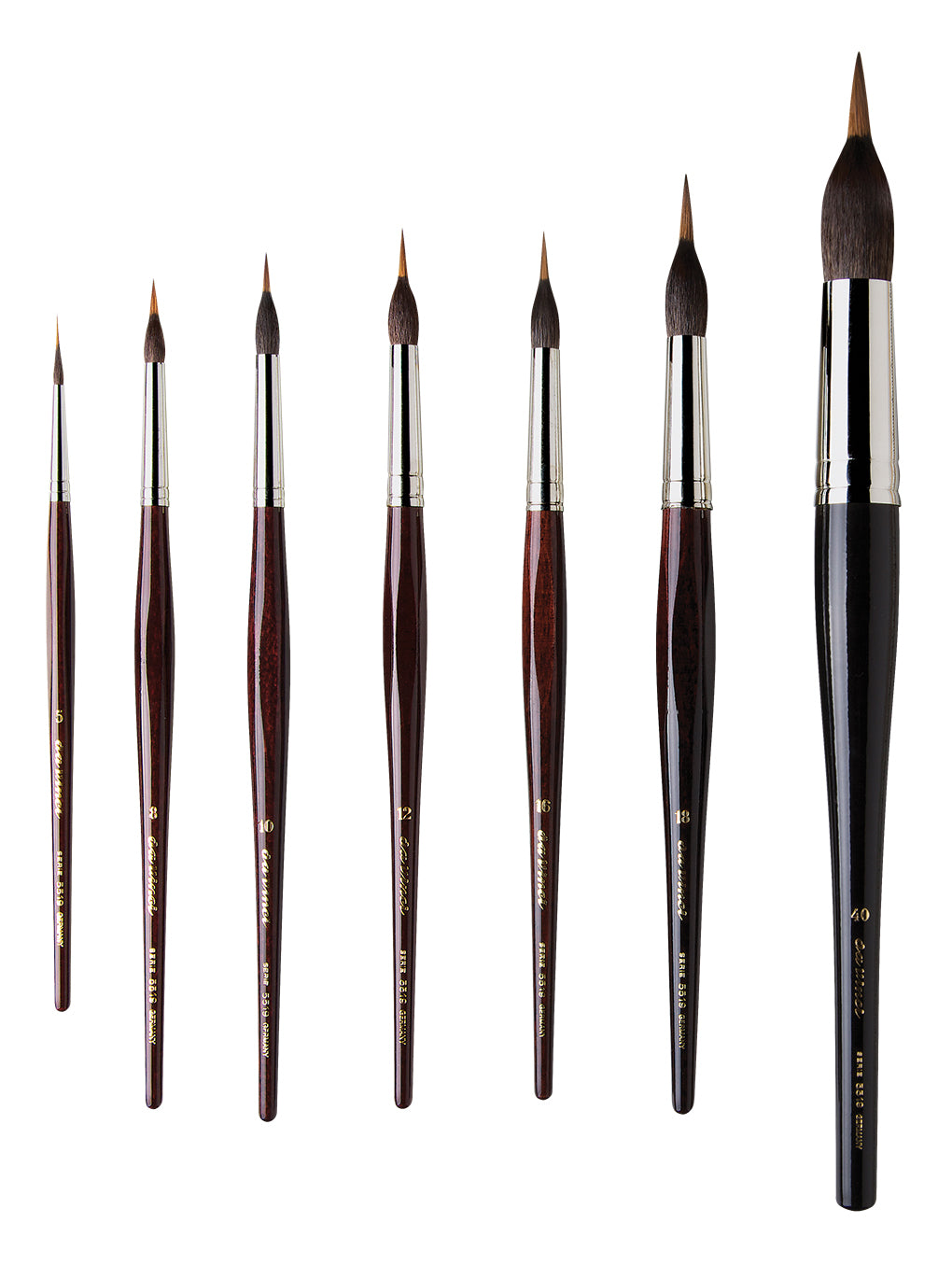 Da Vinci 700 Series Sword Striper Brush - Kazan Squirrel Hair, Cedar Handle, 12.6 Cm