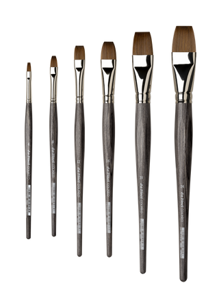 COLINEO Series 5822 Synthetic Sable Flat Brushes