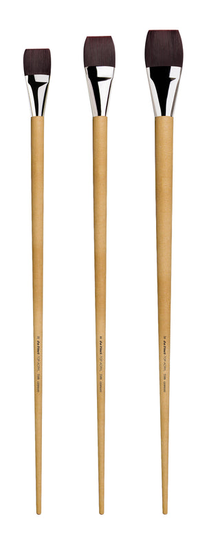 Da Vinci TOP-ACRYL Series 7189 Synthetic Flat Brushes - 60cm Handle