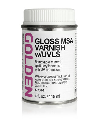 Golden GLOSS MSA Varnish with UVLS