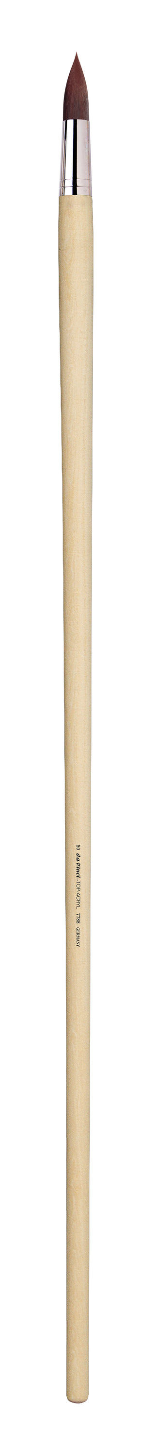 Da Vinci TOP-ACRYL Series 7788  Synthetic Round Brush - 100cm Handle