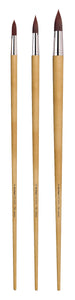 Da Vinci TOP-ACRYL Series 7789 Synthetic Round Brushes - 60cm Handle
