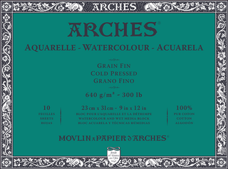Arches Watercolour Blocks - 640gsm / 300lbs