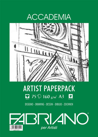 Fabriano Accademia Artist Paper Packs