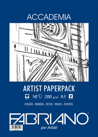 Fabriano Accademia Artist Paper Packs