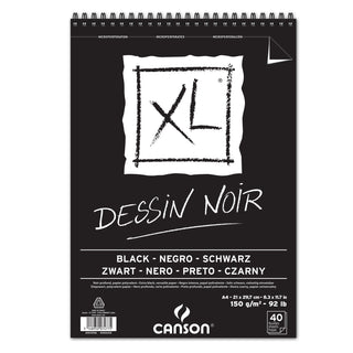 Canson XL Black Sketch Pads