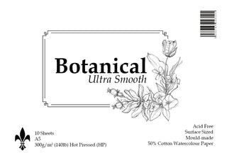 Botanical Ultra Smooth Watercolour Pads