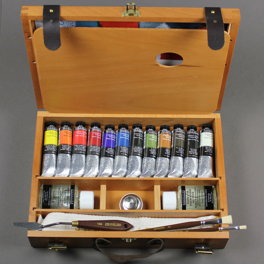 Sennelier Finest Artist's Oil Colour Wooden Box – Stuart R. Stevenson