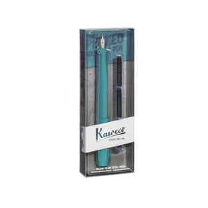 BREEZY TEAL Kaweco PERKEO Fountain Pen