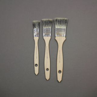 Leonard Badger Flat Brushes