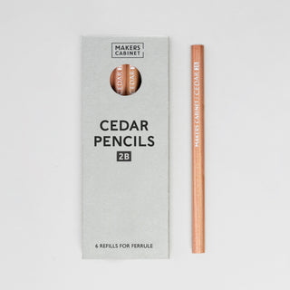 Makers Cabinet Replacement Pencils for Ferrule