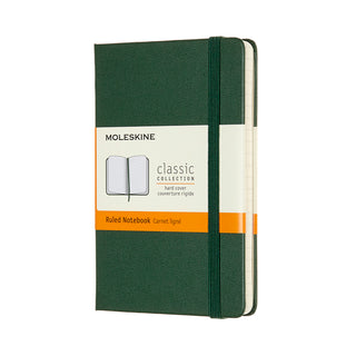 Moleskine Classic Hard Cover Notebook - MYRTLE GREEN