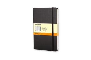 Moleskine Classic Hard Cover Notebook - BLACK