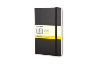Moleskine Classic Hard Cover Notebook - BLACK