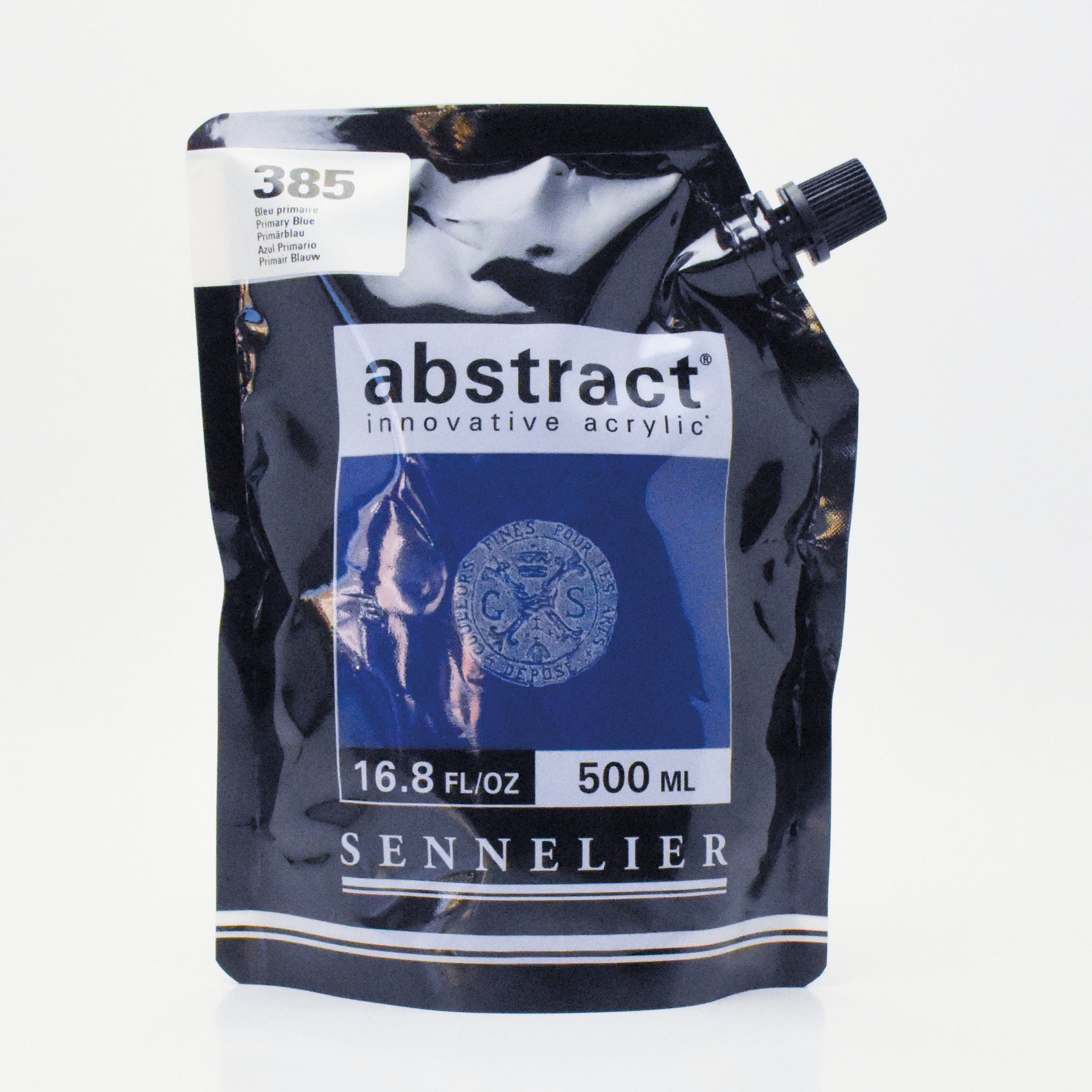 Abstract Acrylic Gesso, White - 500 ml