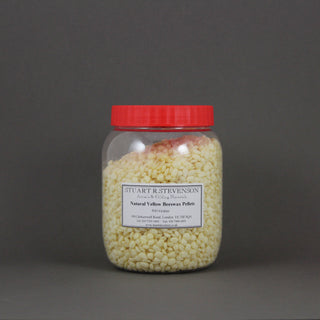 Natural Yellow Beeswax Pellets