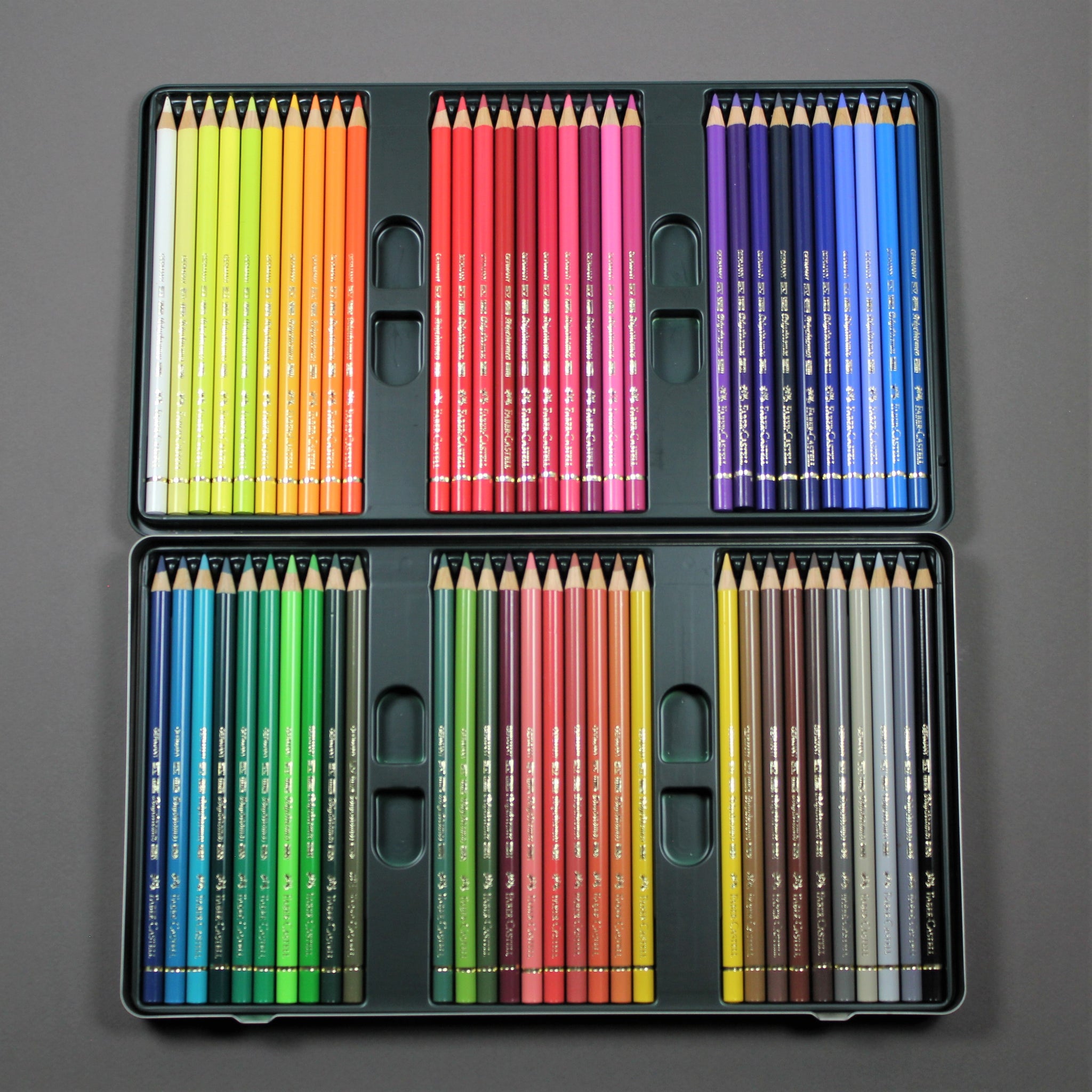 Faber Castell Polychromos Artists Pencil tin set of 60 - Best
