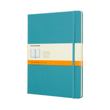 Load image into Gallery viewer, Moleskine Classic Hard Cover Notebook - REEF BLUE
