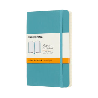 Moleskine Classic Soft Cover Notebook - REEF BLUE