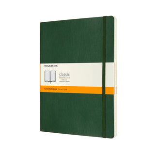 Moleskine Classic Soft Cover Notebook - MYRTLE GREEN