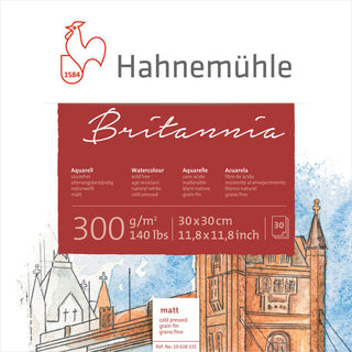 Hahnemühle Britannia Square Watercolour Blocks