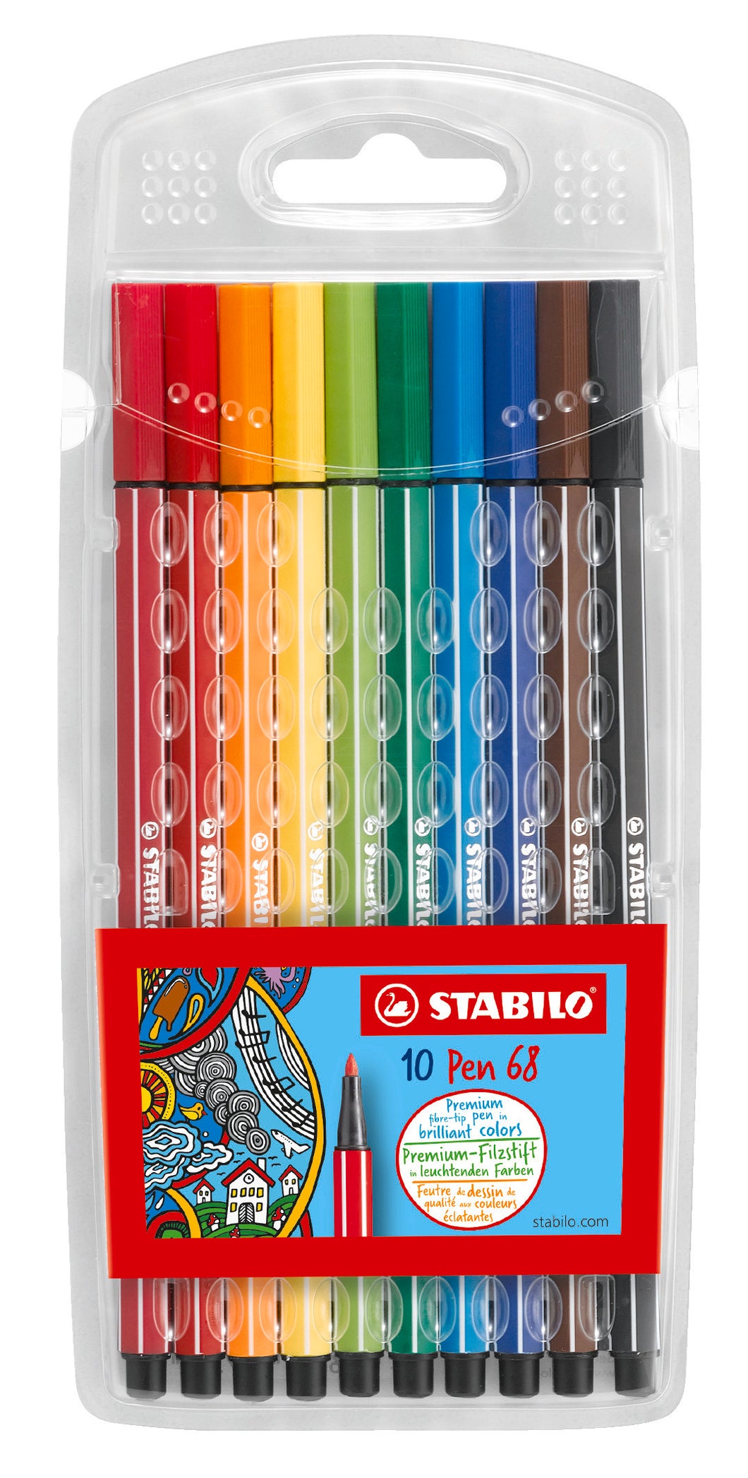 Stabilo top point 68
