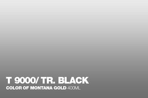 Montana Gold Spray Paint Transparent Black