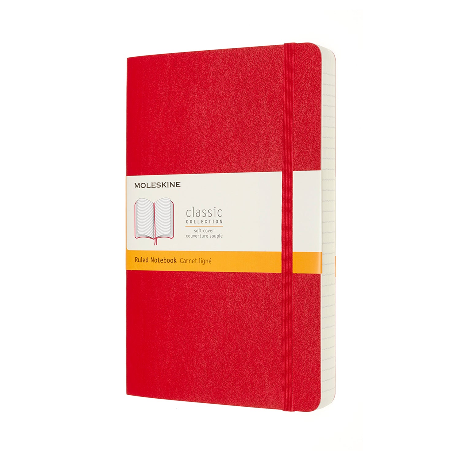 Moleskine - Classic Notebook Expanded, Ruled Notebook, Soft Cover and Elastic Closure, Size Large 13 x 21 cm, Colour Sapphire Blue, 400 Pages : Moleskine Moleskine - Classic Notebook Expanded, Ruled Notebook, Soft Cover and Elastic Closure, Size Large 13 x 21 cm, Colour Sapphire Blue, 400 Pages : Moleskine