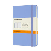Load image into Gallery viewer, Moleskine Classic Hard Cover Notebook - HYDRANGEA BLUE
