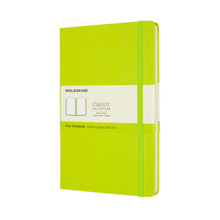 Moleskine Classic Hard Cover Notebook - LEMON GREEN