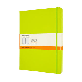 Moleskine Classic Hard Cover Notebook - LEMON GREEN