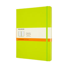 Load image into Gallery viewer, Moleskine Classic Hard Cover Notebook - LEMON GREEN
