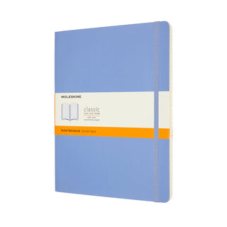 Moleskine Classic Soft Cover Notebook - HYDRANGEA BLUE