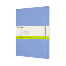 Load image into Gallery viewer, Moleskine Classic Soft Cover Notebook - HYDRANGEA BLUE

