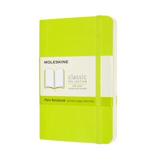 Moleskine Classic Soft Cover Notebook - LEMON GREEN