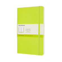 Load image into Gallery viewer, Moleskine Classic Soft Cover Notebook - LEMON GREEN
