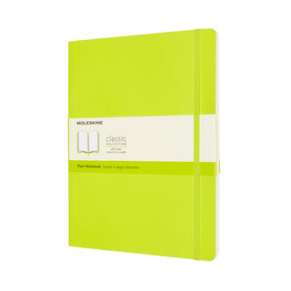 Moleskine Classic Soft Cover Notebook - LEMON GREEN